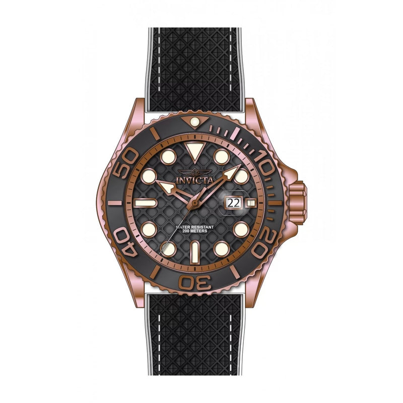 Invicta Grand Diver Men's Quartz 48mm Watch – Silicone