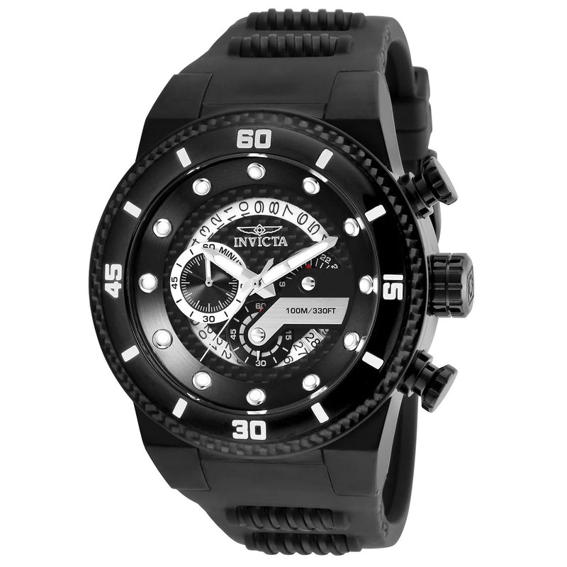 Invicta S1 Rally Men's Quartz 51mm Watch – Polyurethane/Stainless Steel