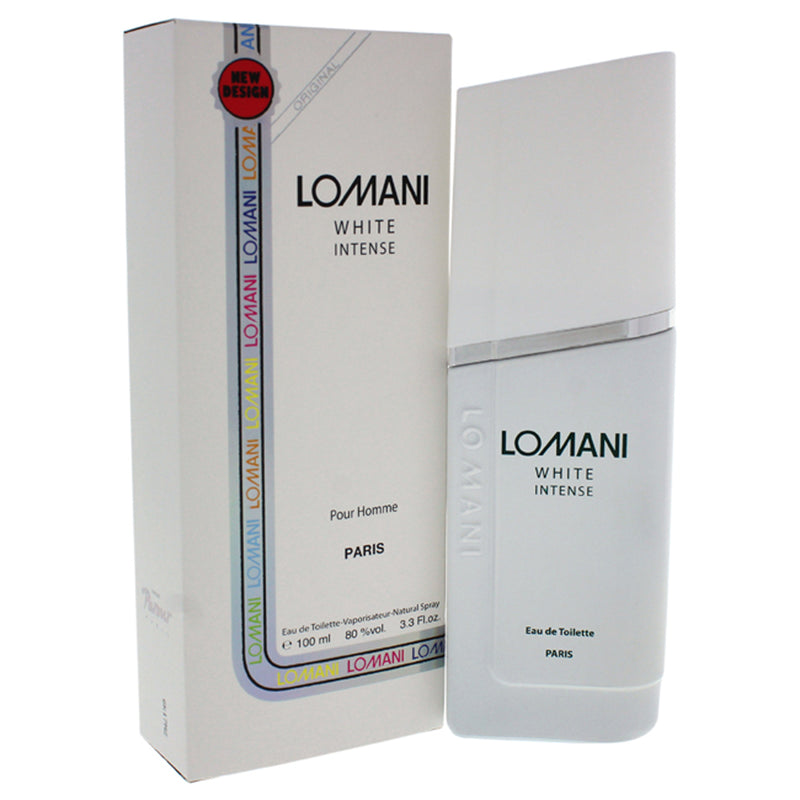 Lomani White Intense Men's Eau De Toilette Gift Set