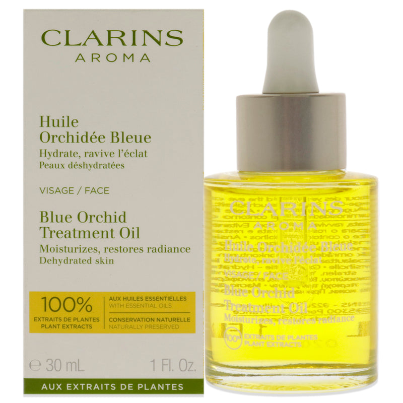 Clarins Blue Orchid Face Treatment Oil Dehydrated Skin