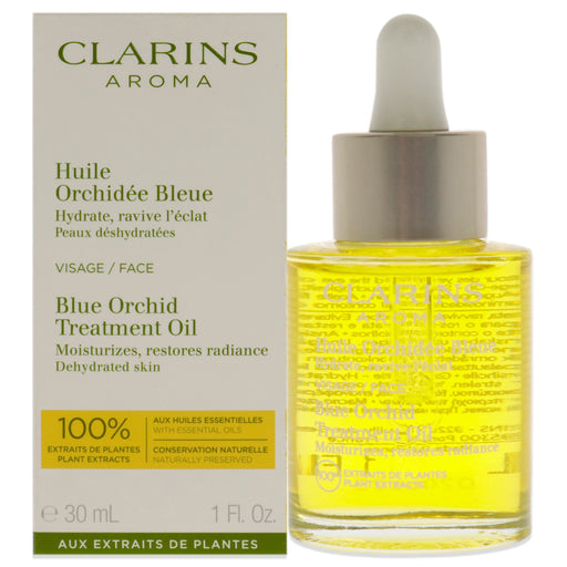 Clarins Blue Orchid Face Treatment Oil Dehydrated Skin