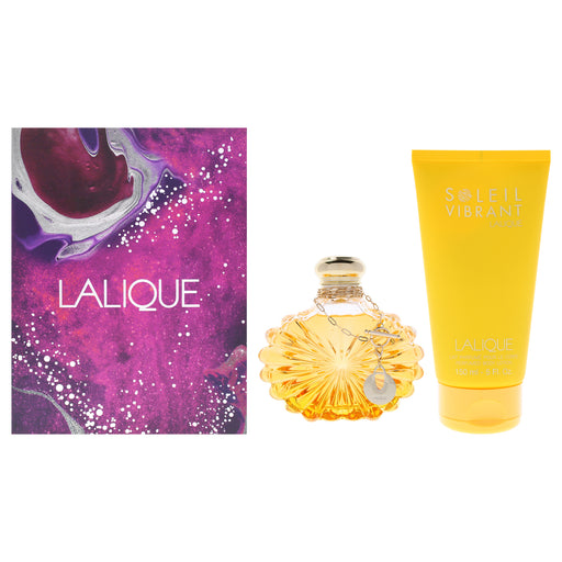 Lalique Soleil Vibrant Women's Eau De Parfum Gift Set