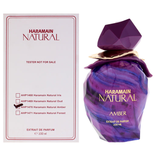 Al Haramain Natural Amber Unisex Extrait De Parfum (Tester)
