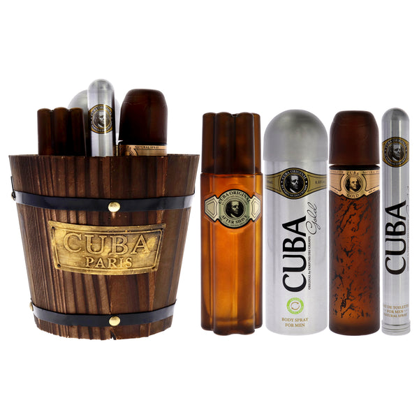 Cuba Gold Men's Eau De Toilette Gift Set