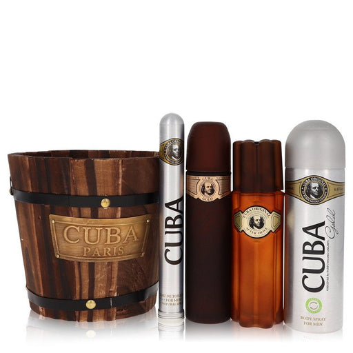 Cuba Gold Men's Eau De Toilette Gift Set