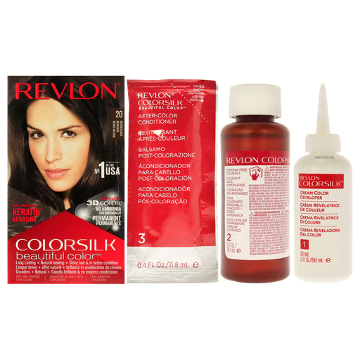 Revlon Colorsilk Beautiful Color 20 Brown Black 2n