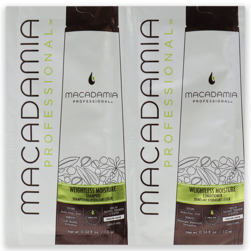 Macadamia Oil Professional Weightless Moisture Unisex Gift Set