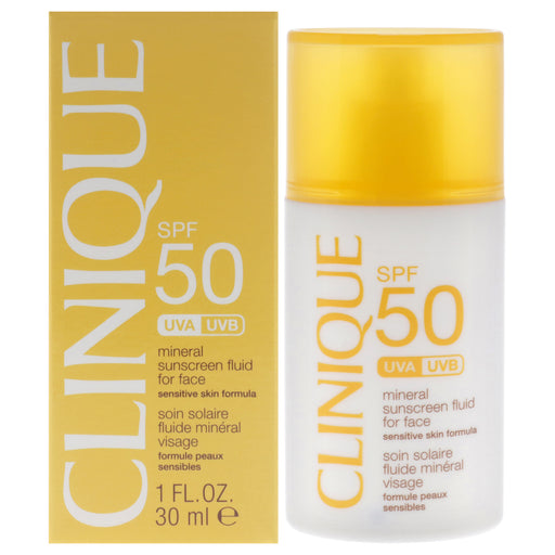 Clinique Mineral Sunscreen Fluid For Face Spf 50