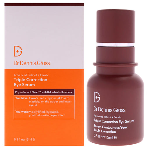 Dr. Dennis Gross Advanced Retinol Plus Ferulic Triple Correction Eye Serum