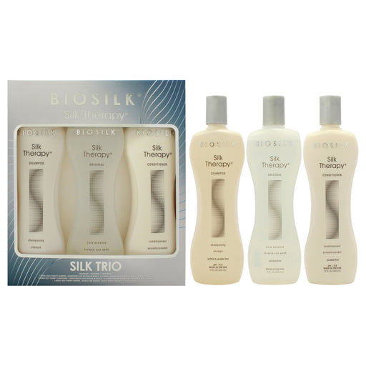 Biosilk Silk Therapy Trio Unisex Gift Set