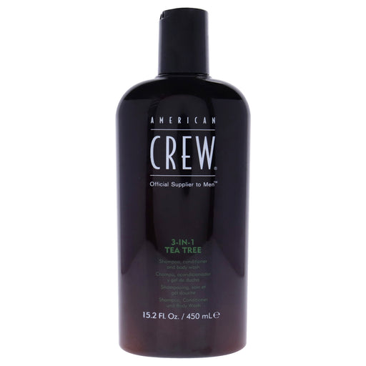 American Crew 3-In-1 Tea Tree Shampoo And Conditioner And Body Wash for Men