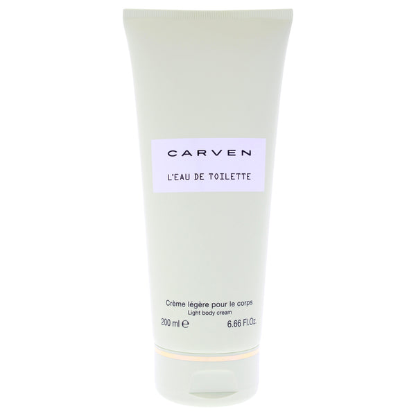 Carven L'Eau De Toilette Light Body Cream Women's Fragrance