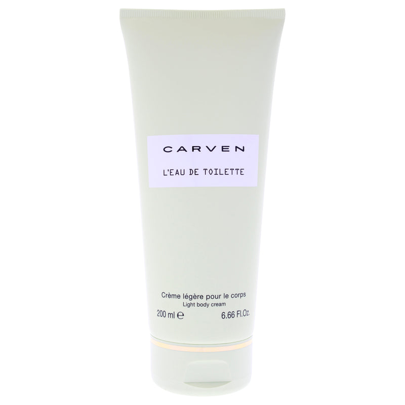 Carven L'Eau De Toilette Light Body Cream Women's Fragrance
