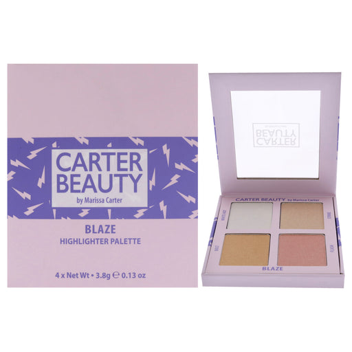 Carter Beauty Highlighter Palette Blaze