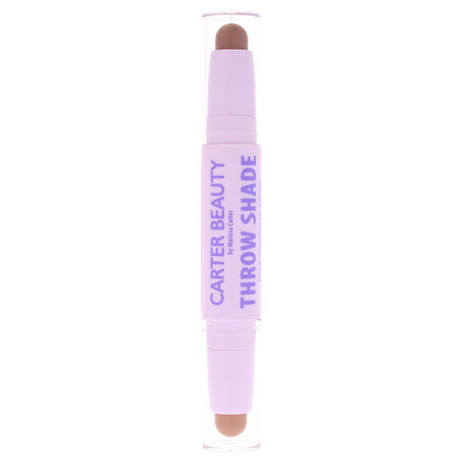 Carter Beauty Throw Shade Duo Contour Stick Dark