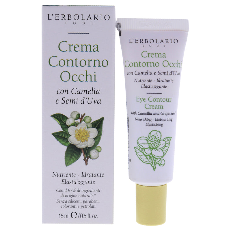 Lerbolario Eye Contour Cream Camellia And Grape Seed