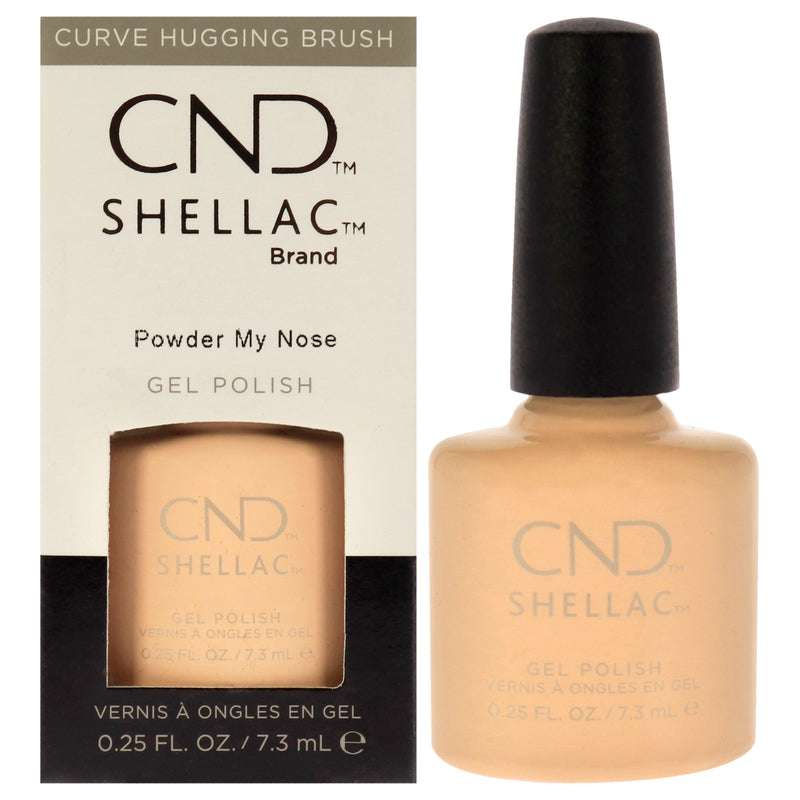 Cnd Shellac Nail Color Powder My Nose