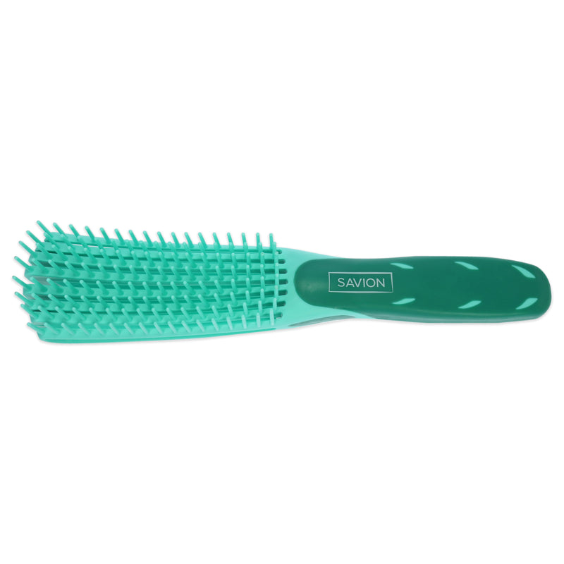 Savion Detangling Curly Hair Brush Turquoise Women's Gift Set