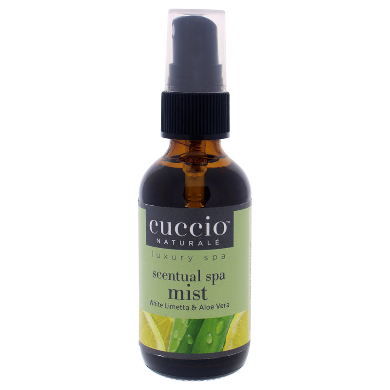 Cuccio Naturale Scentual Spa Mist White Limetta And Aloe Vera