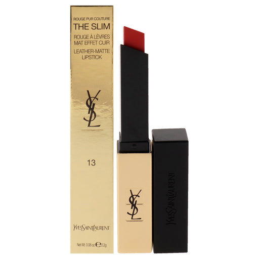 Yves Saint Laurent Rouge Pur Couture The Slim Matte Lipstick 13 Original Cora