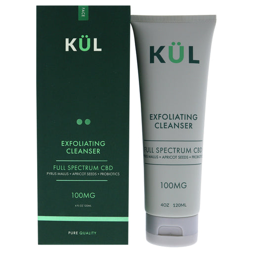 Kul Cbd Exfoliating Cleanser Full Spectrum 100mg Cbd