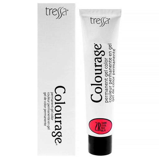 Tressa Colourage Permanent Gel Color 2r Dark Cool Red