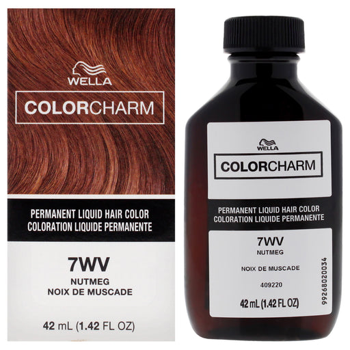 Wella Color Charm Permanent Liquid Hair Color 7wv Nutmeg