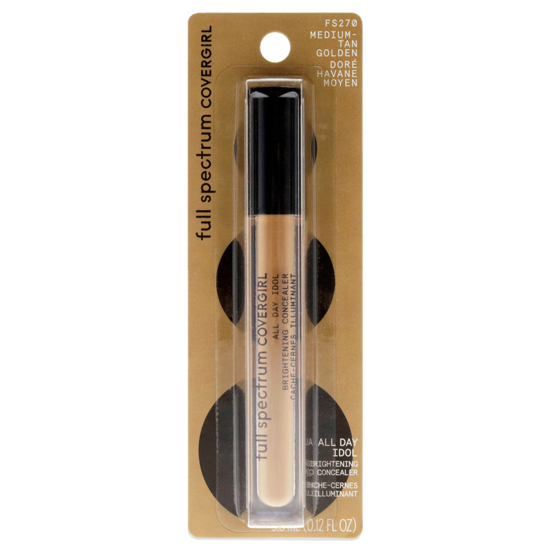 Covergirl Full Spectrum All Day Idol Fs270 Medium Tan Golden