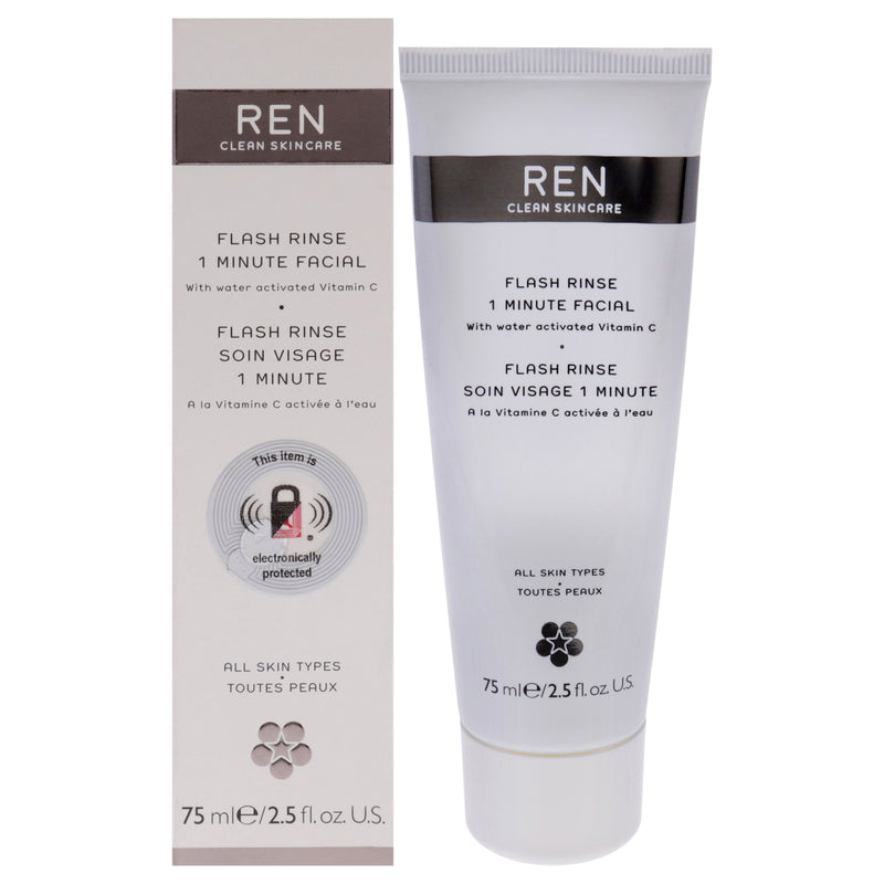 Ren Flash Rinse 1 Minute Facial