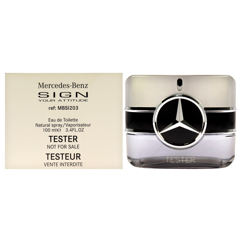 Mercedes-Benz Sign Your Attitude Men's Eau De Toilette (Tester)