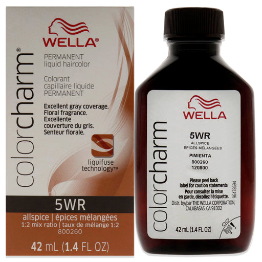 Wella Color Charm Permanent Liquid Hair Color 5wr Allspice