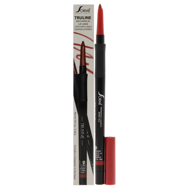 Sorme Cosmetics Truline Mechanical Lipliner Mpl04 Scarlet