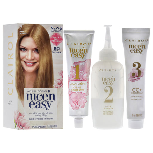 Clairol Nice N Easy Permanent Color 7 Dark Blonde for Women