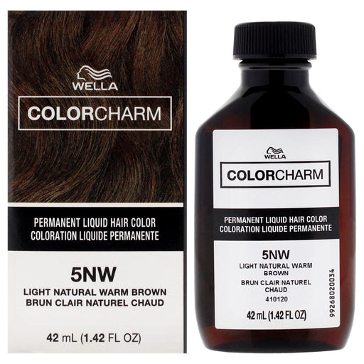 Wella Color Charm Permanent Liquid Hair Color 5nw Light Natural