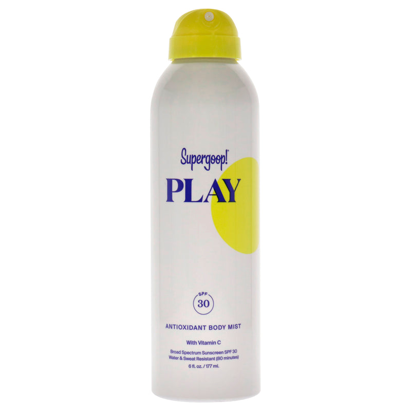 Supergoop Play Antioxidant Body Mist SPF 30 With Vitamin C for Women