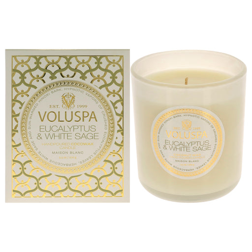 Voluspa Classic Eucalyptus And White Sage Unisex Fragrance