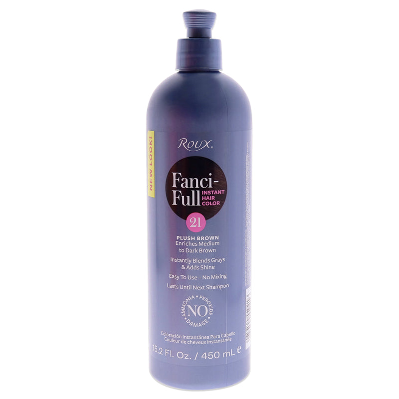 Roux Fanci-Full Rinse Instant Hair Color 21 Plush Brown