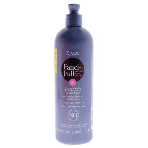 Roux Fanci-Full Rinse Instant Hair Color 21 Plush Brown