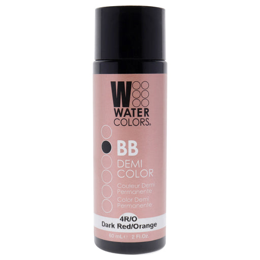 Tressa Watercolors Bb Demi-Permanent Hair Color 4ro Dark Red Oran