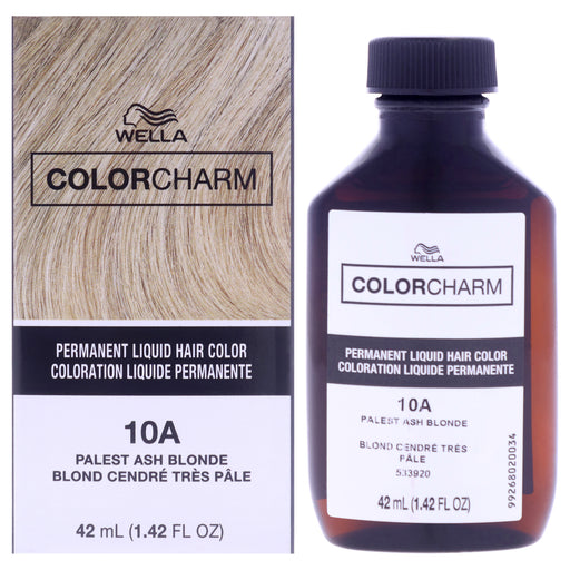 Wella Color Charm Permanent Liquid Hair Color 10a Palest Ash Blo