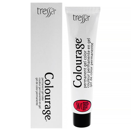 Tressa Colourage Permanent Gel Color 5nc Medium Chestnut Copper B