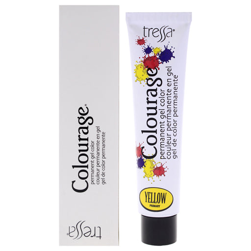 Tressa Colourage Permanent Gel Color Yellow Concentrate