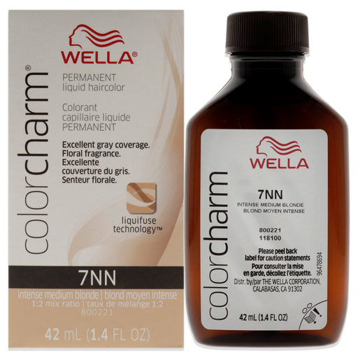 Wella Color Charm Permanent Liquid Hair Color 7nn Intense Medium