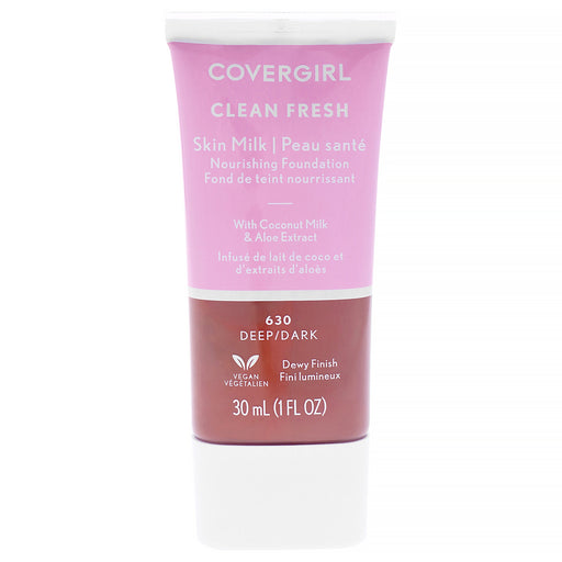 Covergirl Clean Fresh Skin Milk Foundation 630 Deep Dark