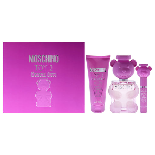 Moschino Toy 2 Bubble Gum Women's Eau De Toilette Gift Set