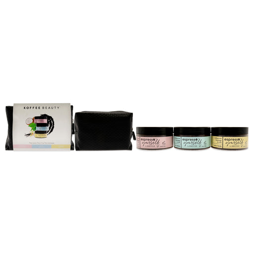 Koffee Beauty Espresso Yourself The Iconic Trio Unisex Gift Set