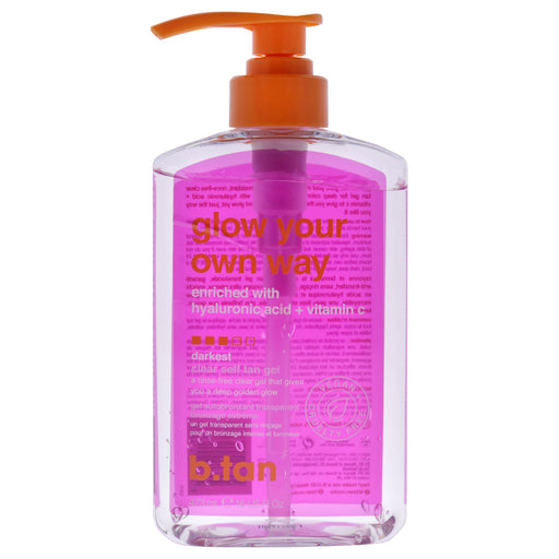 B.tan Glow Your Own Way Clear Self Tan Gel