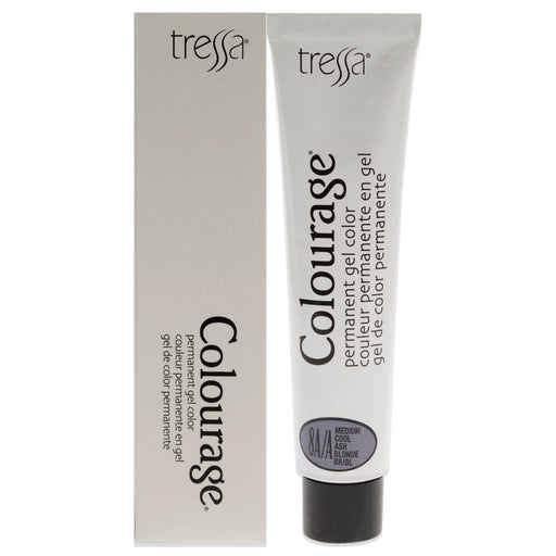 Tressa Colourage Permanent Gel Color 8aa Medium Cool Ash Blonde