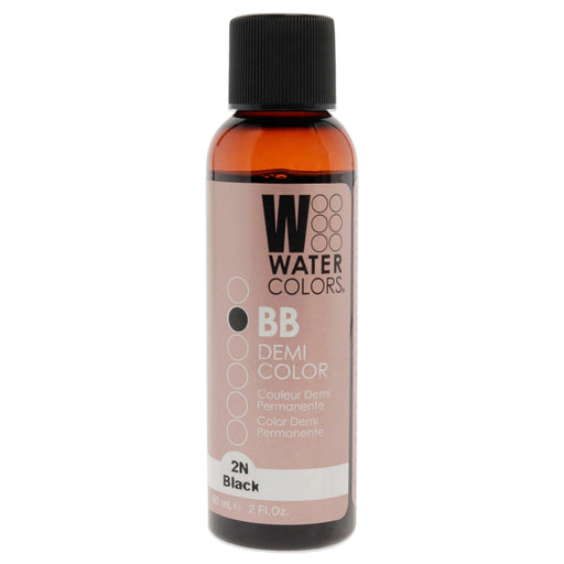 Tressa Watercolors Bb Demi-Permanent Hair Color 2n Black