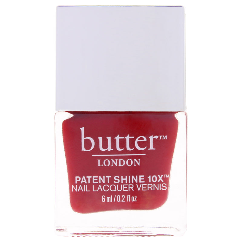 Butter London Patent Shine 10x Nail Lacquer Her Majestys Red